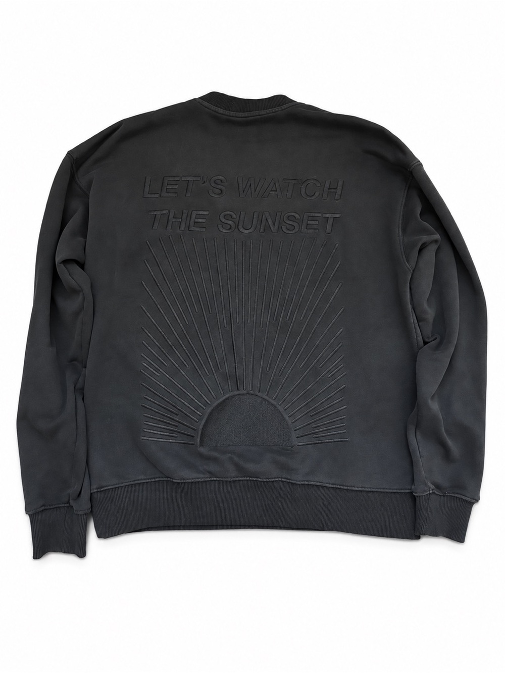Dandy Worldwide Let’s Watch the Sunset Sweatshirt Black S